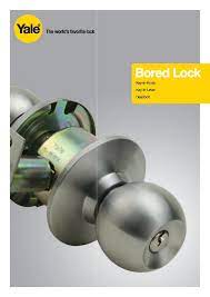 Yale privacy SS knobset (blister pack) 586 SS-BK - Alibhai Shariff Direct