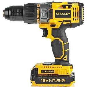 STANLEY CORDLESS HAMMER DRILL 18.0V LI-ION 1.5 AH - Alibhai Shariff Direct