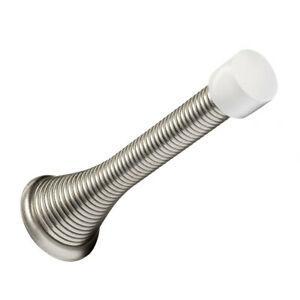 Dust poof door stop stainless brass finish - Alibhai Shariff Direct