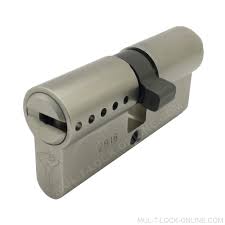 LS-3303-SN union multi bolt 85mm centres euro cylinder lockset with satin nickle handle - Alibhai Shariff Direct