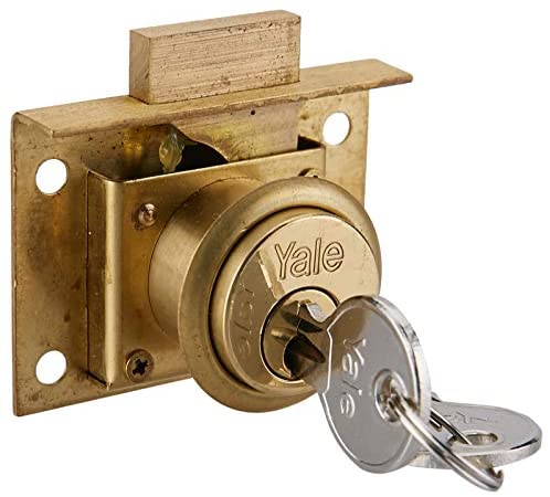 Yale cupboard lock - flat DL-555B - Alibhai Shariff Direct