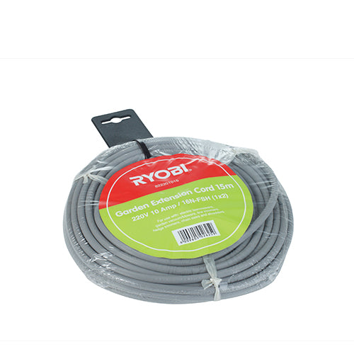 EXTENSION CORD 220V 10AMP 15M 2CORE - Alibhai Shariff Direct