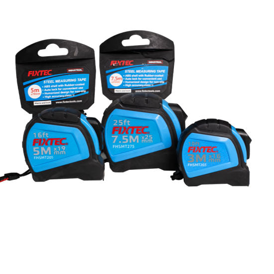 Fixtec Steel Measuring Tape 5M - Alibhai Shariff Direct