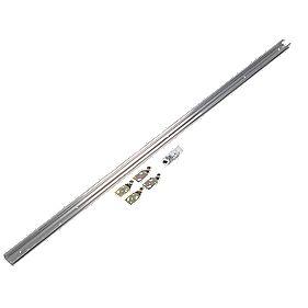 H-W24 Double top sliding kit (max 45kg & track 2.4m) for light doors like wardrobes - Alibhai Shariff Direct