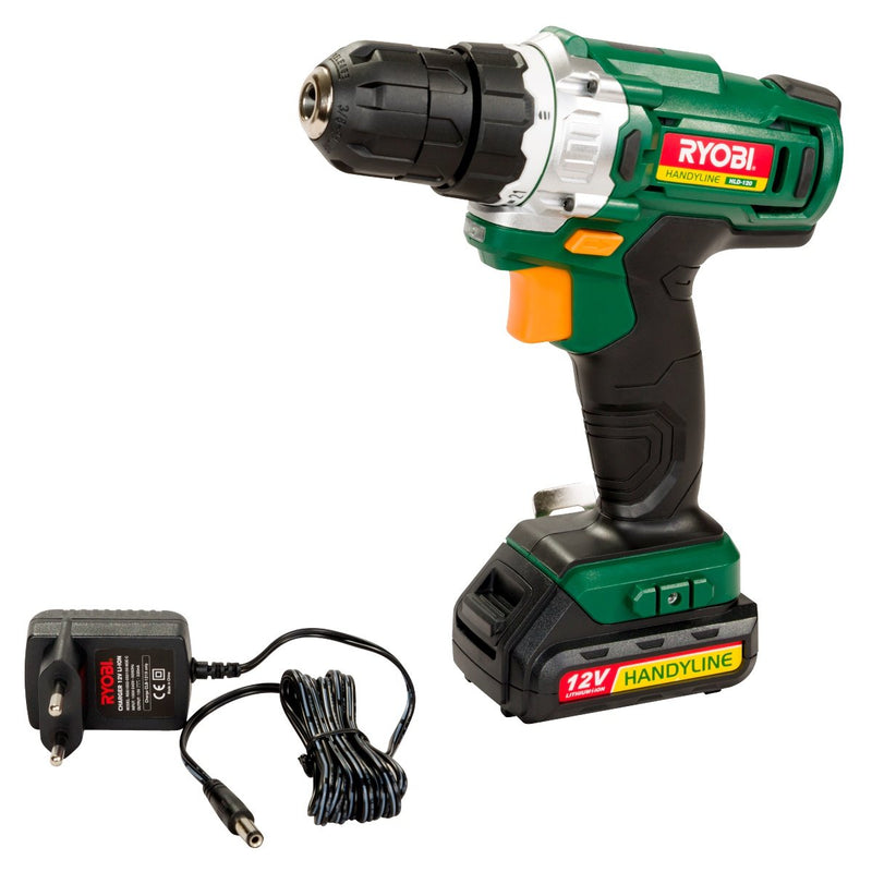 Ryobi CORDLESS DRILL 10MM 12V LI-ION - Alibhai Shariff Direct