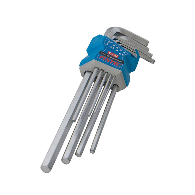 Hex Key Extra Long Arm 9 Pc (FHHK0009) - Alibhai Shariff Direct