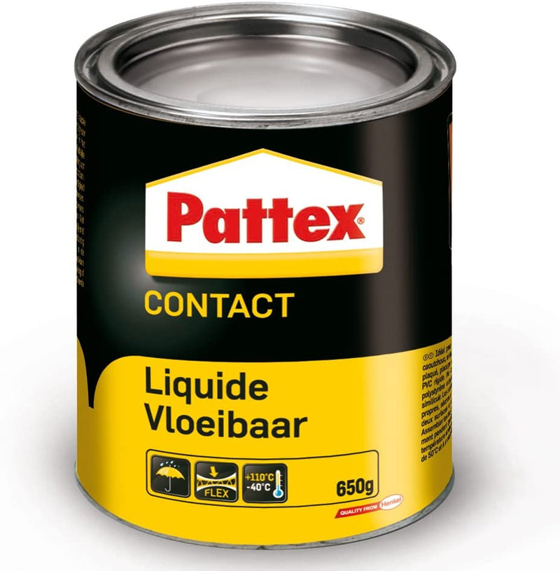 Pattex tin of liquid contact Adhesive 650g - Alibhai Shariff Direct