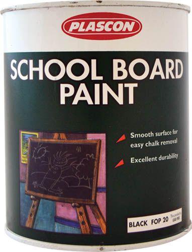 Plascon 4lts School Board - Black - Alibhai Shariff Direct