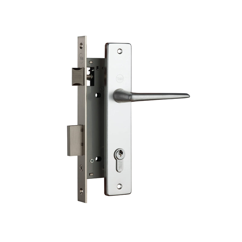 Yale primo lockset. Messina (216) grey (Box pack) LS-Y-A216-GY - Alibhai Shariff Direct