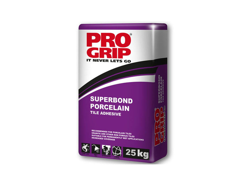 Progrip superbond tile Adhesive 25kg - Alibhai Shariff Direct