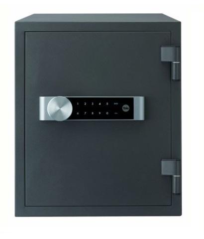 Yale floor safe external size 130x390x210mm internal size 80x325x170mm 7.5kg black SF-YFLS0000 - Alibhai Shariff Direct