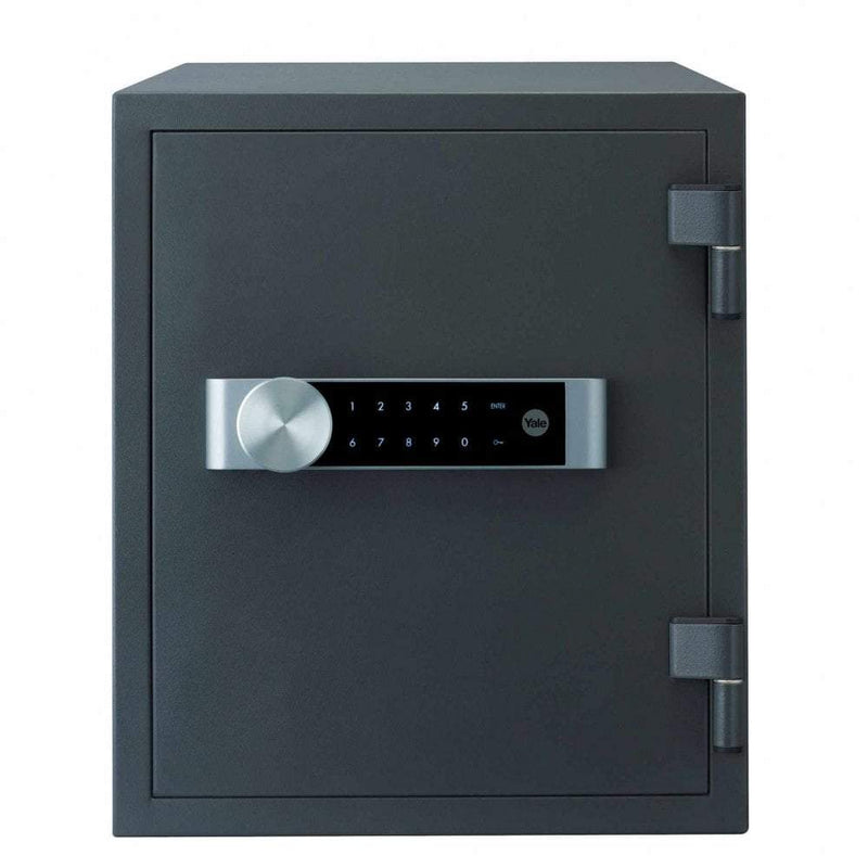 Yale fire safe 420 external size 420 x 352 x 433mm internal size 320 x 260 x 304mm 36kg grey SF-YFM-420-FG2-B - Alibhai Shariff Direct