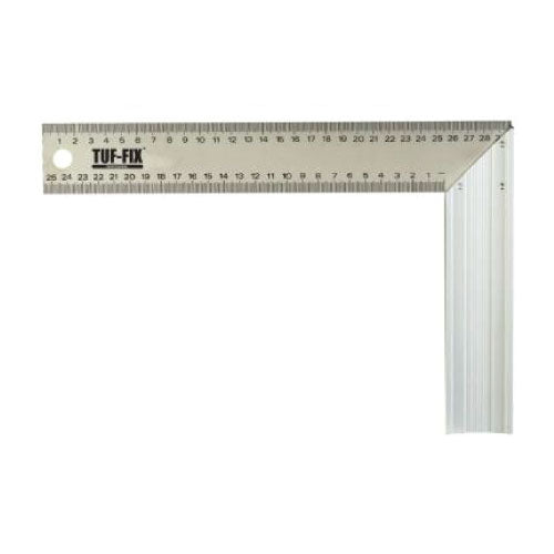 SQUARE TRY 12Ƃ¡€š€š� / 300MM ALUMINIUM HANDLE - Alibhai Shariff Direct