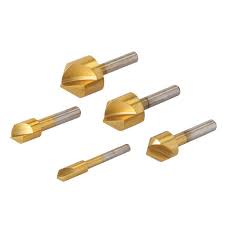 Silverline COUNTER SINK BIT 5-PCS SET 6-10-13-16-19MM - Alibhai Shariff Direct