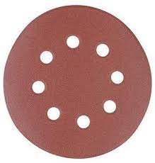 Silverline DISC SANDING HOOK AND LOOP 125MM 10-PCS PACK 80 GRIT - Alibhai Shariff Direct