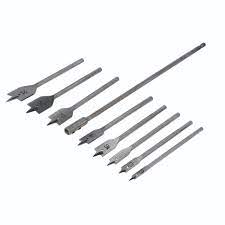Silverline FLAT BIT 8-PCS SET 6-32MM (6/10/13/16/20/22/25/32MM) - Alibhai Shariff Direct