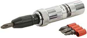 SILVERLINE IMPACT SCREWDRIVER AND 4 BITS - Alibhai Shariff Direct