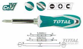 Total 6 IN 1
THT2506076 Screwdriver set - Alibhai Shariff Direct