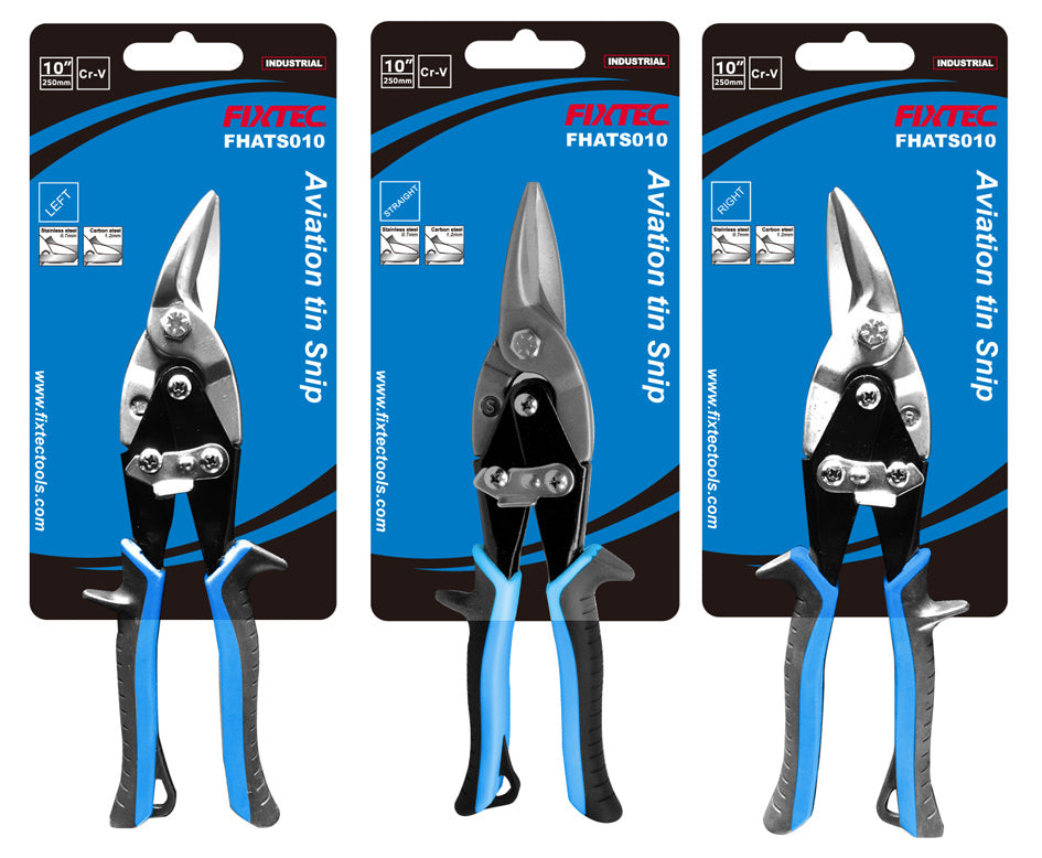 Tin Snip 10" Left Hand Aviation - Alibhai Shariff Direct