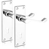 Union 2 lever lock only(wo handles) chrome 2L-2295-CH - Alibhai Shariff Direct