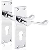 Union 2lever locksets with design zinc handle SN 2L-Z033-420-95-SN - Alibhai Shariff Direct