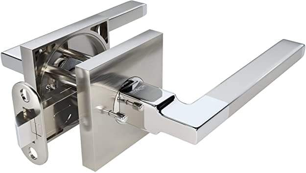 Union 2lever with oriental design SN Finish handle 2L-502-06-95-SN - Alibhai Shariff Direct