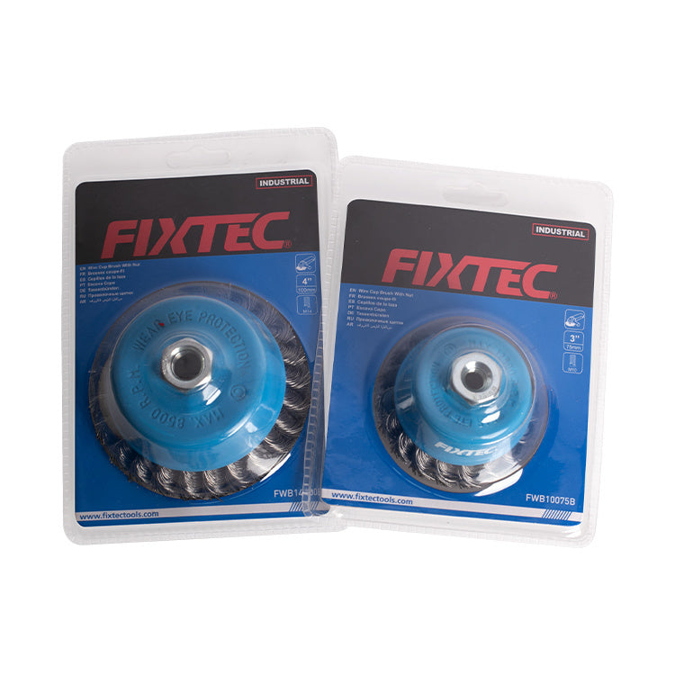Wire Cup Brush With Nut - Alibhai Shariff Direct