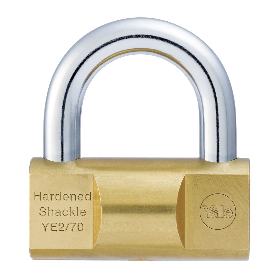 Yale PL-YE2/80/138/1 yale high hammer series 14 x 38mm 70mm brass, 3 keys-key-retaining - Alibhai Shariff Direct