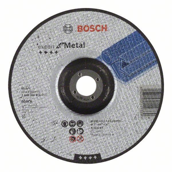 Bosch Grinding and cutting discs-Expert for cutting disc with depressed centre, 180 mm, 22,23 mm, 3,0 mm - Alibhai Shariff Direct