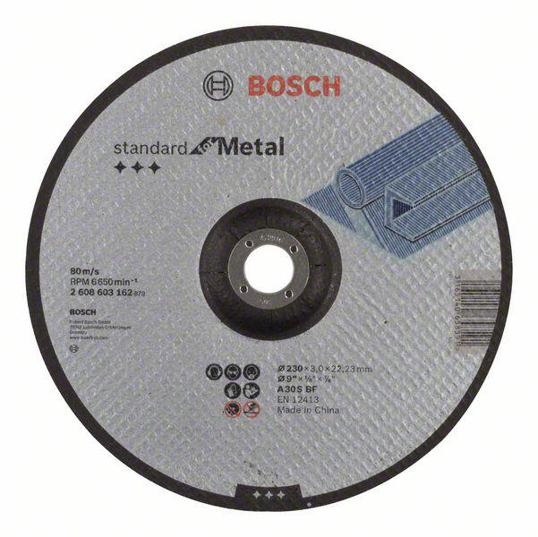 Bosch Grinding and cutting discs-Standard for cutting disc with depressed centre, 230 mm, 22,23 mm, 3,0 mm - Alibhai Shariff Direct