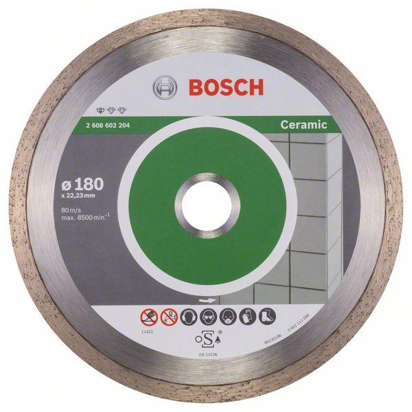 Bosch Diamond cutting discs-Professional for Ceramic 180 mm x 22,23 mm x 1,6 mm - Alibhai Shariff Direct