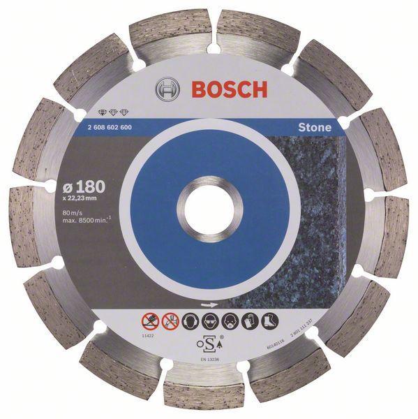 Bosch Diamond cutting discs-Professional for Stone 180 mm x 22,23 mm x 2 mm - Alibhai Shariff Direct