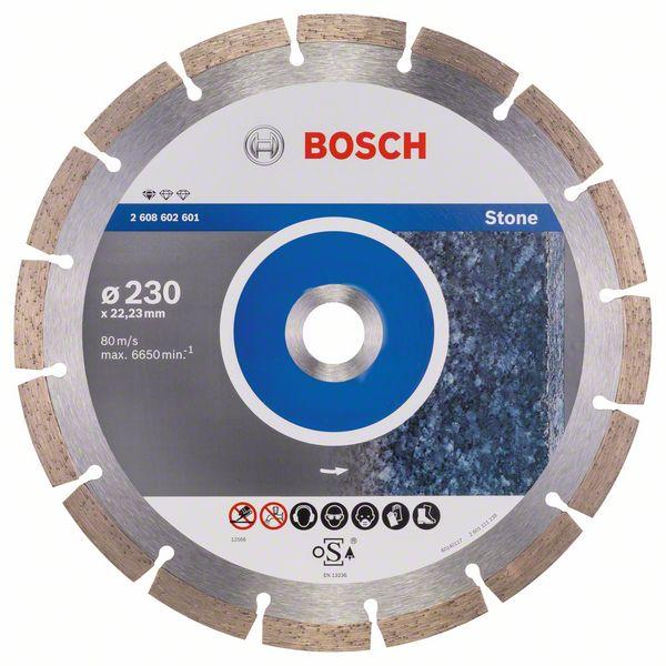 Bosch Diamond cutting discs-Professional for Stone 230 mm x 22,23 mm x 2,3 mm - Alibhai Shariff Direct