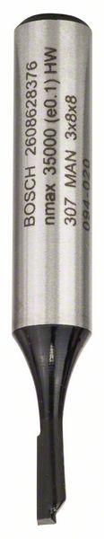 Bosch Straight bits 8 mm, D1 3 mm, L 8 mm, G 51 mm - Alibhai Shariff Direct