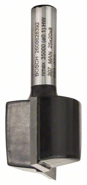 Bosch Straight bits 8 mm, D1 25 mm, L 20 mm, G 51 mm - Alibhai Shariff Direct