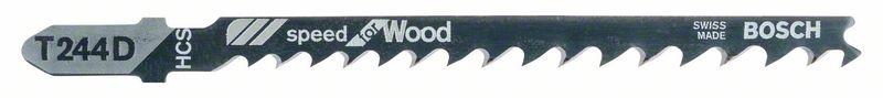 Bosch Jigsaw blades, wood-T 244 D Speed for Wood (5pcs) - Alibhai Shariff Direct