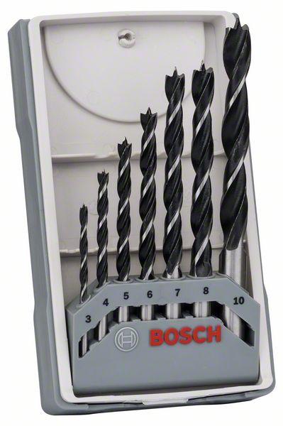 Bosch Drill bits, set-7-piece set 3,4,5,6,7,8,10mm - Alibhai Shariff Direct