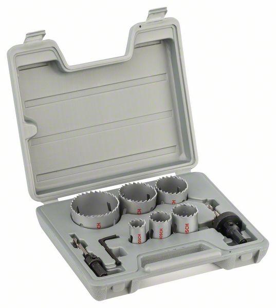 Bosch Holesaws-9-piece electrician holesaw set 22; 29; 35; 44; 51; 64 mm - Alibhai Shariff Direct