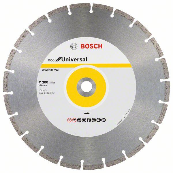 Bosch Diamond cutting discs-ECO for Universal 300mm x 20mm - Alibhai Shariff Direct