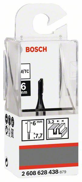 Bosch Straight bit 6 mm, D1 3 mm, L 7,7 mm, G 51 mm - Alibhai Shariff Direct