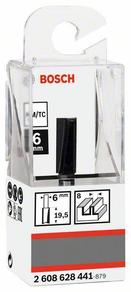 Bosch Straight bit 6 mm, D1 8 mm, L 19,6 mm, G 51 mm - Alibhai Shariff Direct