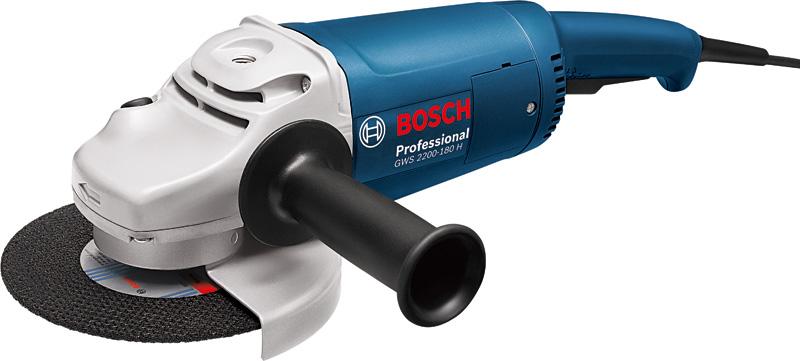 Bosch Professional GWS 2200 | Angle, concrete grinder (electric) - Alibhai Shariff Direct
