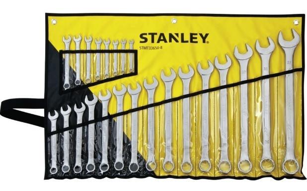 STANLEY COMBINATION SPANNER SET METRIC 23PCS 8-32MM - Alibhai Shariff Direct