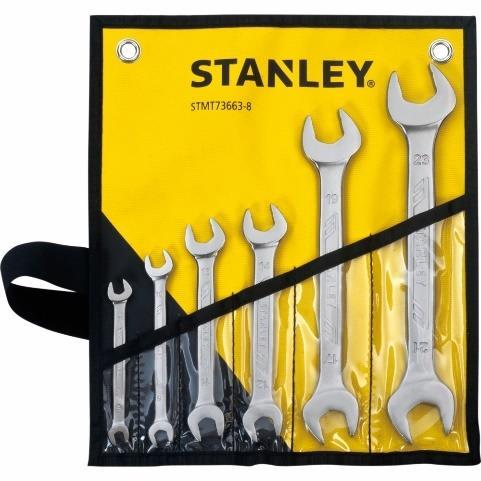 STANLEY OPEN-END SPANNER SET 6-PCS 6-23MM - Alibhai Shariff Direct