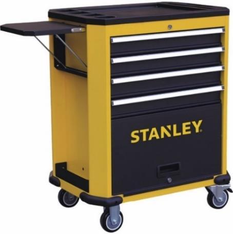 STANLEY TOOLBOX ROLLING CABINET 4 DRAWERS HEAVY DUTY - Alibhai Shariff Direct