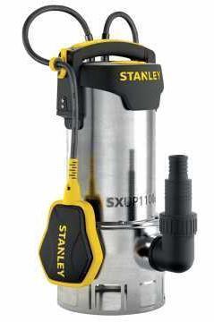 STANLEY WATER PUMP SUBMERSIBLE STAINLESS-STEEL DIRTY WATER 1100W
 (MAX - 10.5M) - Alibhai Shariff Direct