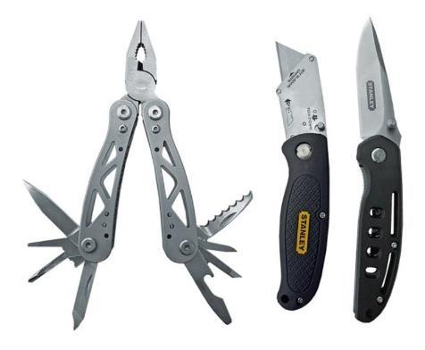 STANLEY SET 3-PCS MULTI TOOL & KNIFE - Alibhai Shariff Direct