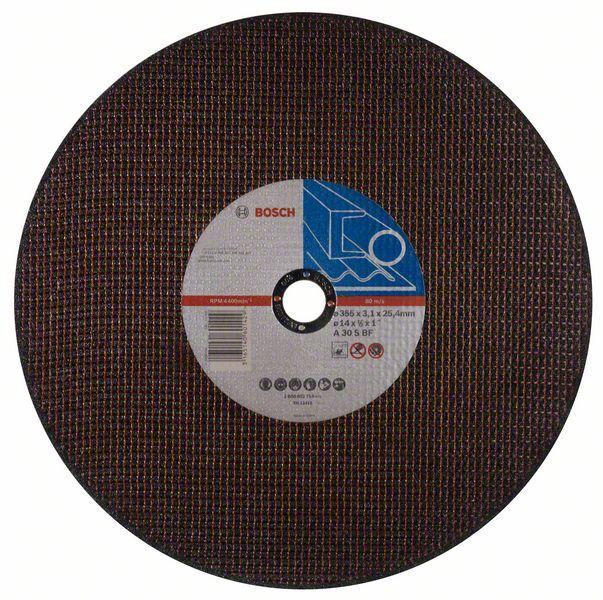 Bosch Grinding and cutting discs-Standard for straight cutting disc, 355 mm, 25,40 mm, 3,1 mm - Alibhai Shariff Direct