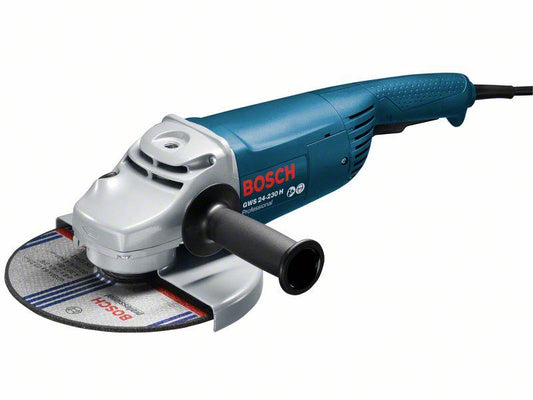 Bosch Professional GWS 24-230 H | Angle, concrete grinder (electric) - Alibhai Shariff Direct