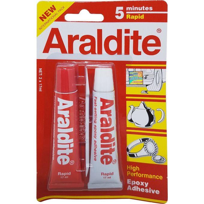 Araldite Glue Epoxy Adhesive Bonding Agent Clear - Alibhai Shariff Direct